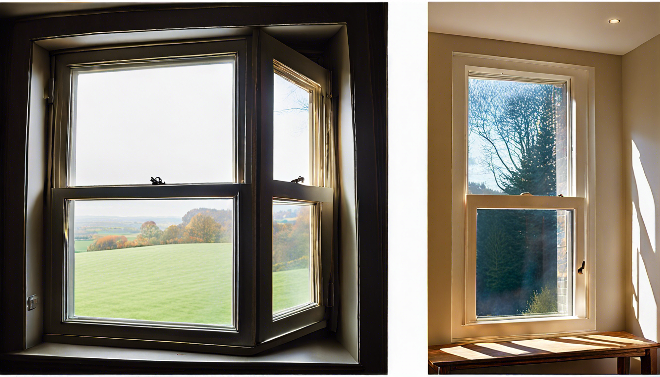 Comparison of Different Types of Double-Glazed Windows